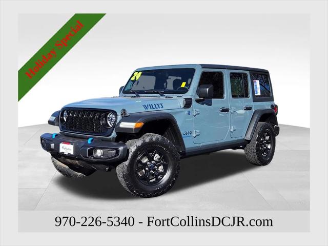 2024 Jeep Wrangler 4xe Willys 4xe 2024 Jeep Wrangler 4xe Willys 4xe