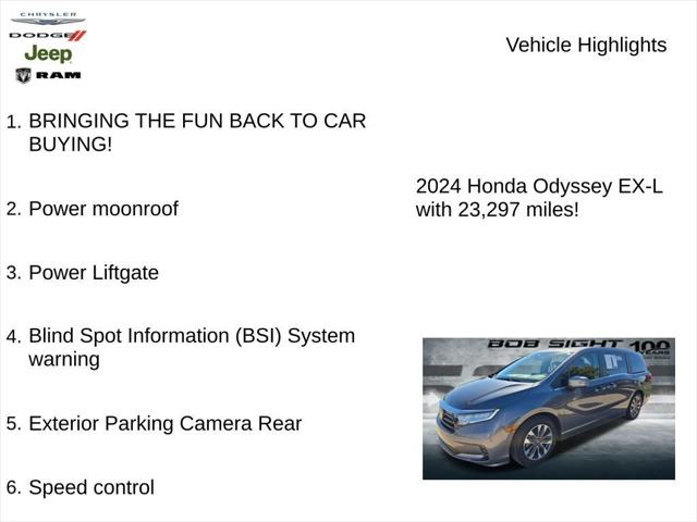 2024 Honda Odyssey EX-L 2024 Honda Odyssey EX-L