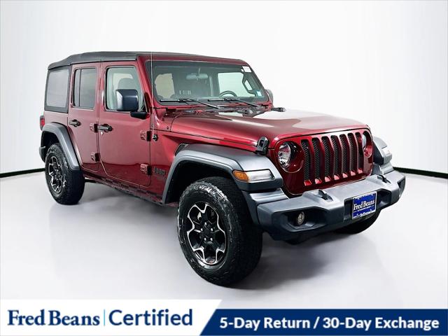 2021 Jeep Wrangler Unlimited Sport S 4x4