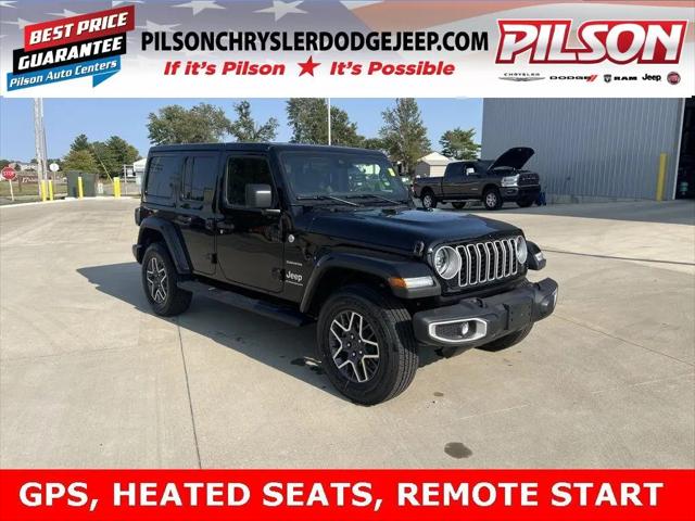 2024 Jeep Wrangler 4-Door Sahara 4x4 for sale in Mattoon, IL