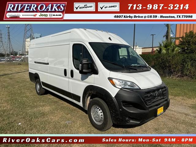 2025 RAM Ram ProMaster RAM PROMASTER 3500 TRADESMAN CARGO VAN HIGH ROOF 159 WB EXT