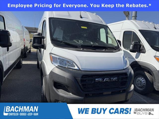 2025 RAM Ram ProMaster RAM PROMASTER 3500 TRADESMAN CARGO VAN HIGH ROOF 159 WB EXT