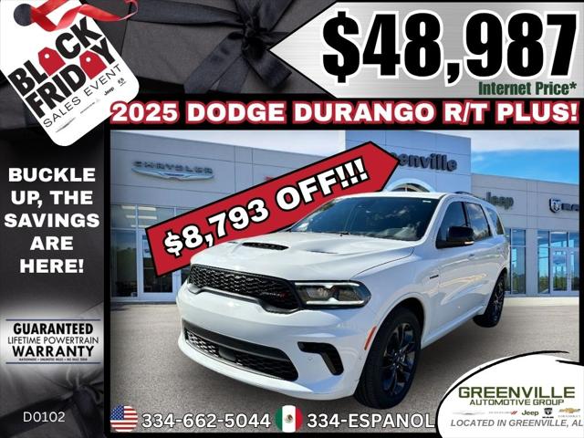 2025 Dodge Durango DURANGO R/T PLUS AWD 2025 Dodge Durango DURANGO R/T PLUS AWD