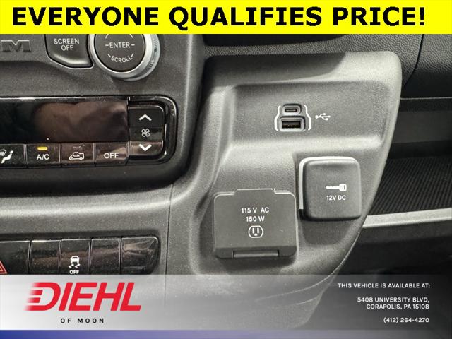 2025 RAM Ram ProMaster RAM PROMASTER 2500 SLT CARGO VAN LOW ROOF 136 WB