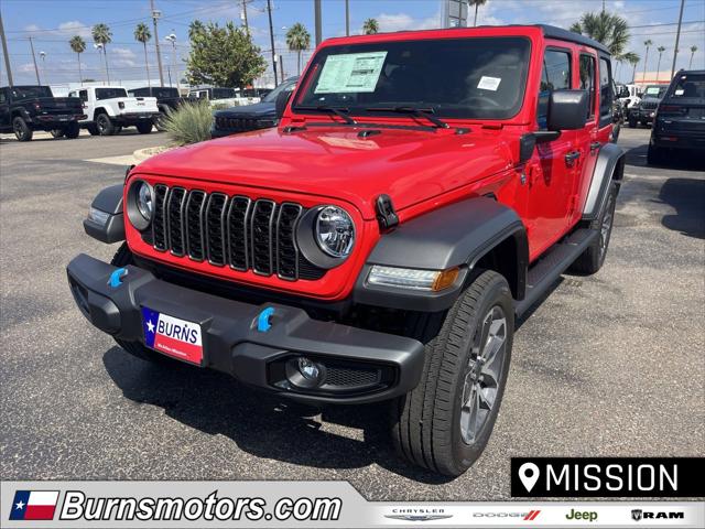 2024 Jeep Wrangler 4xe WRANGLER 4-DOOR SPORT S 4xe