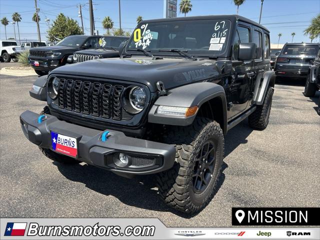 2024 Jeep Wrangler 4xe WRANGLER 4-DOOR WILLYS 4xe