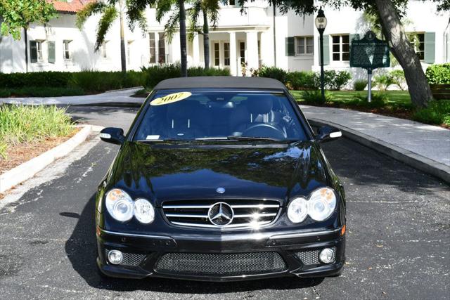 2007 Mercedes-Benz CLK-CLASS CLK 63 AMG 2-Door Cabriolet W/Navigation and Parktronic