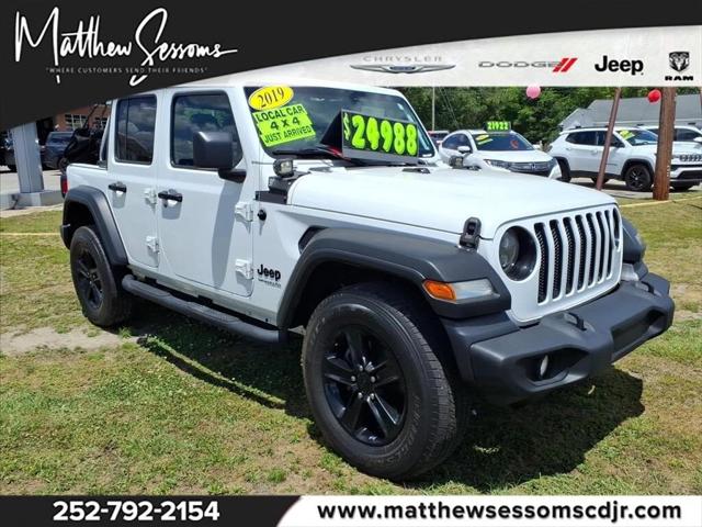 2019 Jeep Wrangler Unlimited Sport Altitude 4x4 for sale in Williamston, NC