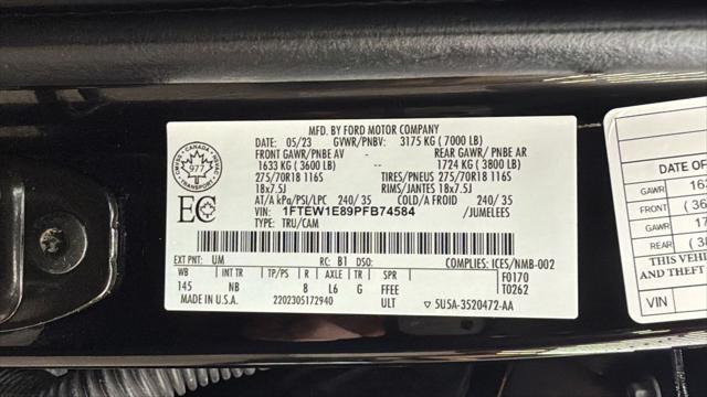 2023 Ford F-150 Tremor
