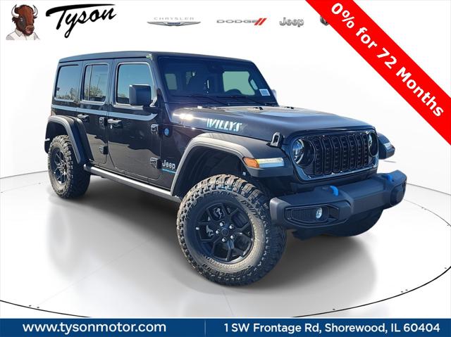 2024 Jeep Wrangler 4xe WRANGLER 4-DOOR WILLYS 4xe