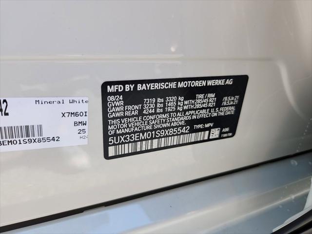 2025 BMW X7 M60i