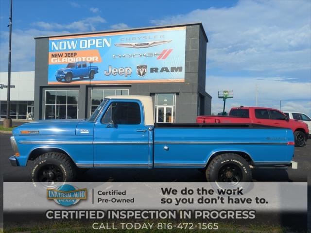 1971 Ford F-250 Camper Special