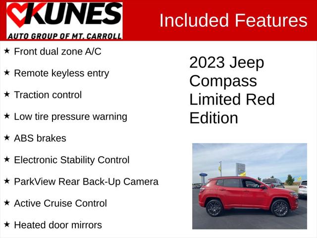 2023 Jeep Compass (RED) Edition 4x4