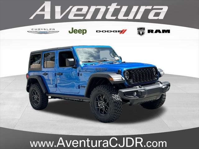 2024 Jeep Wrangler WRANGLER 4-DOOR WILLYS