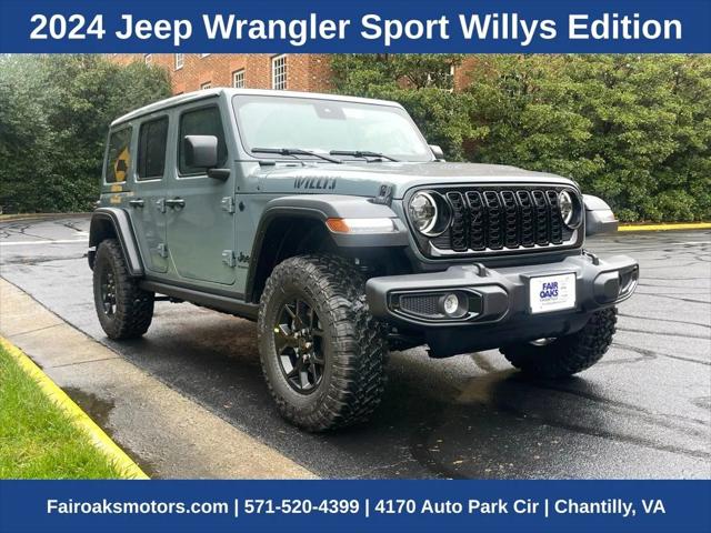 2024 Jeep Wrangler WRANGLER 4-DOOR WILLYS