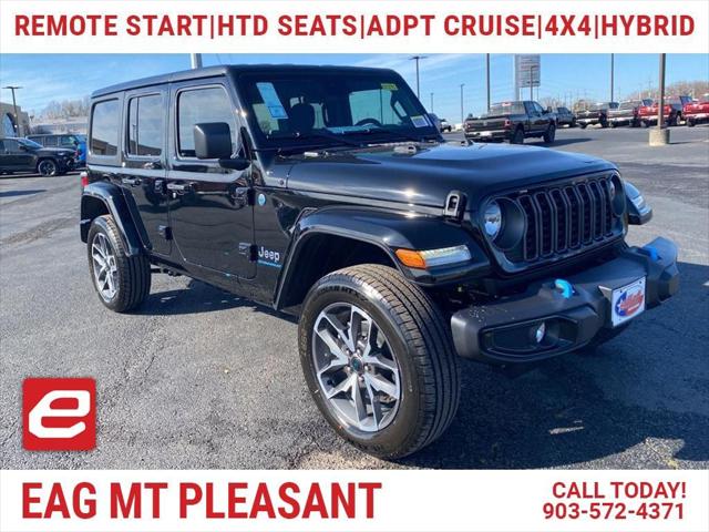 2024 Jeep Wrangler 4xe WRANGLER 4-DOOR SPORT S 4xe