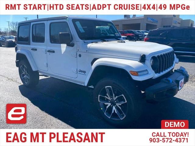 2024 Jeep Wrangler 4xe WRANGLER 4-DOOR SPORT S 4xe