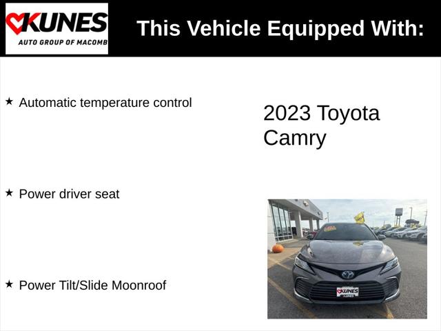 2023 Toyota Camry XLE Hybrid