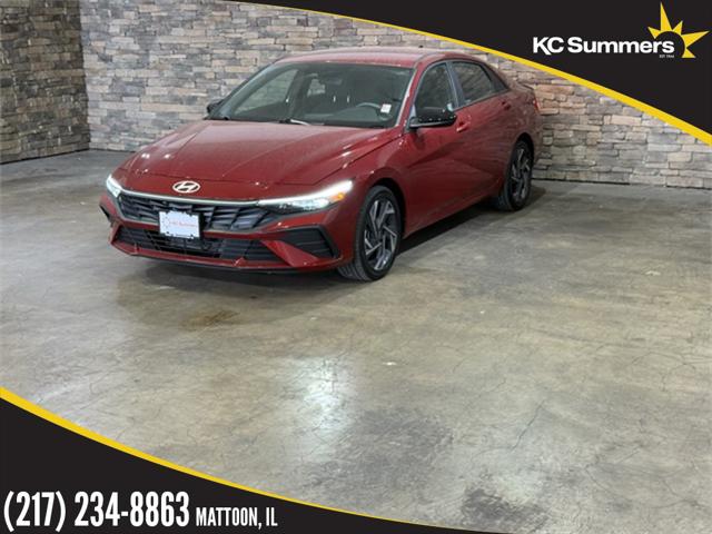 2025 Hyundai Elantra Hybrid Blue