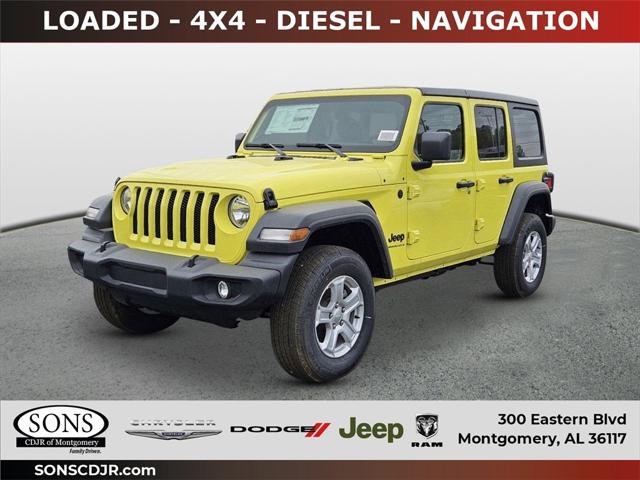 2023 Jeep Wrangler WRANGLER 4-DOOR SPORT S 4X4