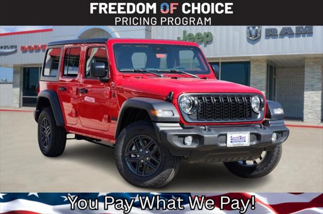 2024 Jeep Wrangler WRANGLER 4-DOOR SPORT S