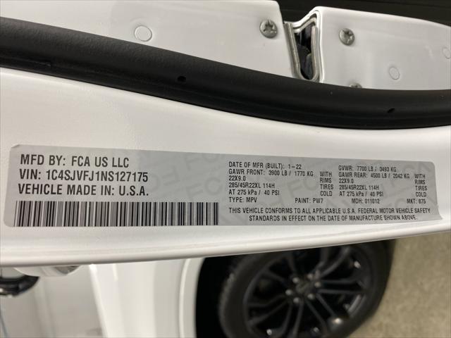 2022 Jeep Grand Wagoneer Series II Obsidian 4x4