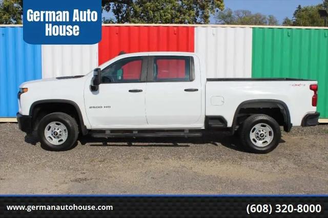 2020 Chevrolet Silverado 2500HD 4WD Crew Cab Standard Bed WT for sale in Fitchburg, WI