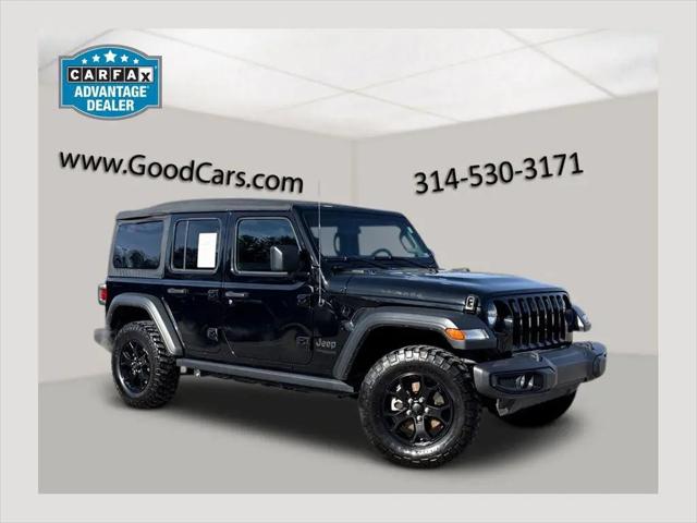 2022 Jeep Wrangler Unlimited Willys Sport 4x4 for sale in St. Louis, MO