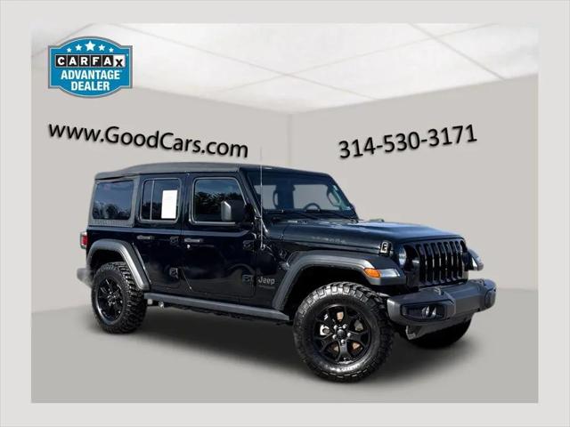 2022 Jeep Wrangler Unlimited Willys Sport 4x4 for sale in St. Louis, MO