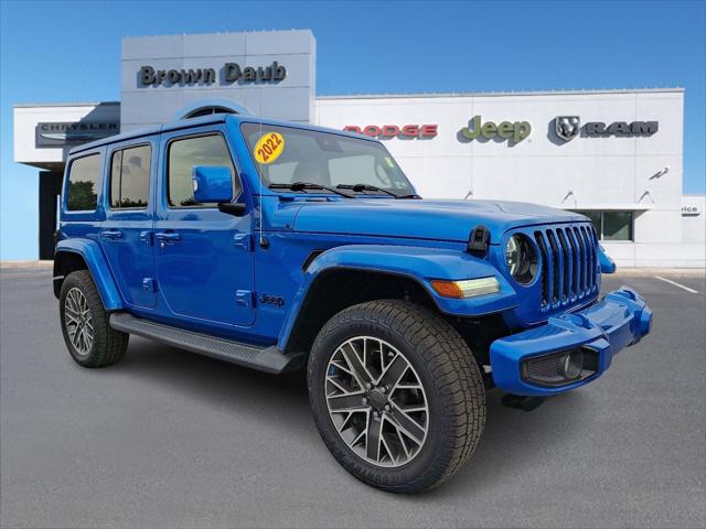 2022 Jeep Wrangler 4xe Unlimited High Altitude 4x4