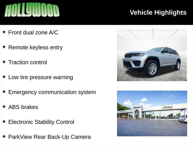 2025 Jeep Grand Cherokee GRAND CHEROKEE LAREDO X 4X2