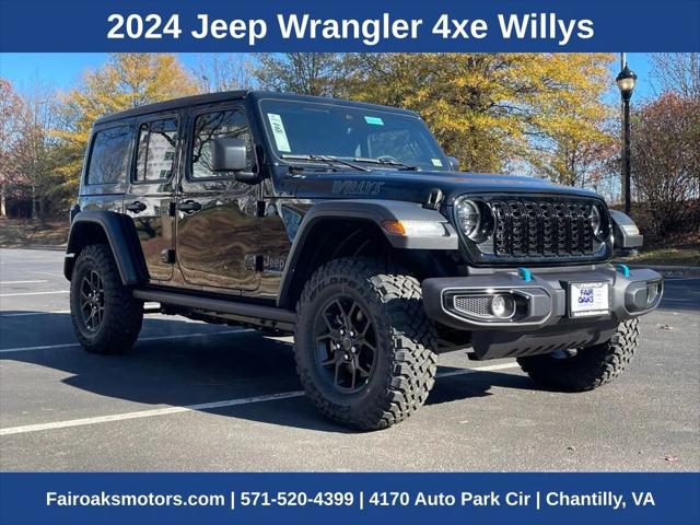 2024 Jeep Wrangler 4xe WRANGLER 4-DOOR WILLYS 4xe