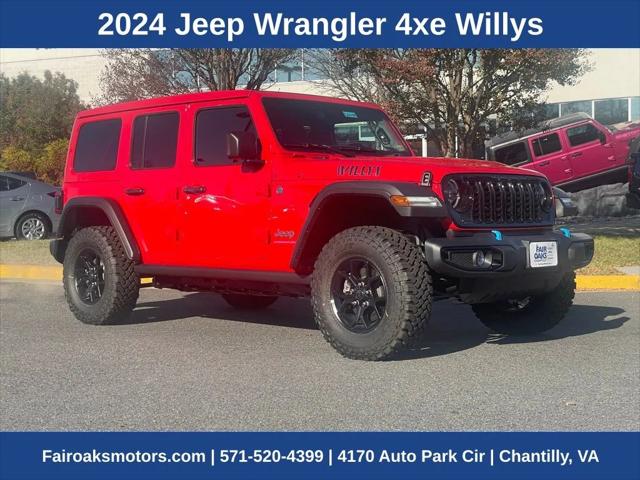 2024 Jeep Wrangler 4xe WRANGLER 4-DOOR WILLYS 4xe