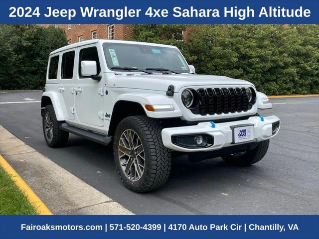 2024 Jeep Wrangler 4xe WRANGLER 4-DOOR HIGH ALTITUDE 4xe