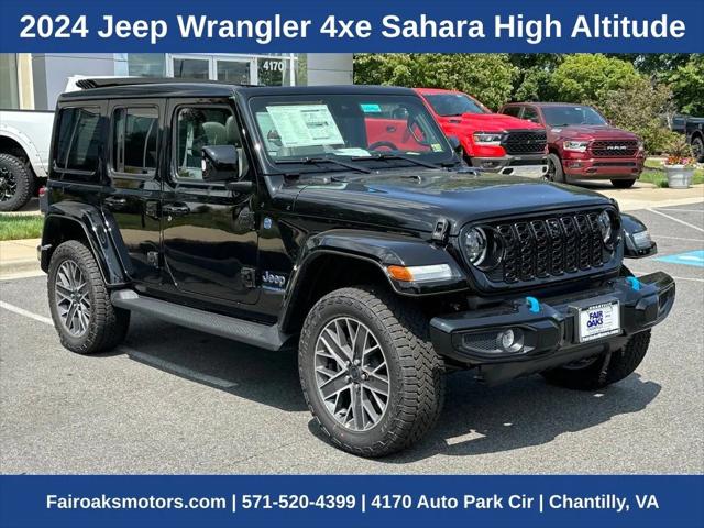 2024 Jeep Wrangler 4xe WRANGLER 4-DOOR HIGH ALTITUDE 4xe