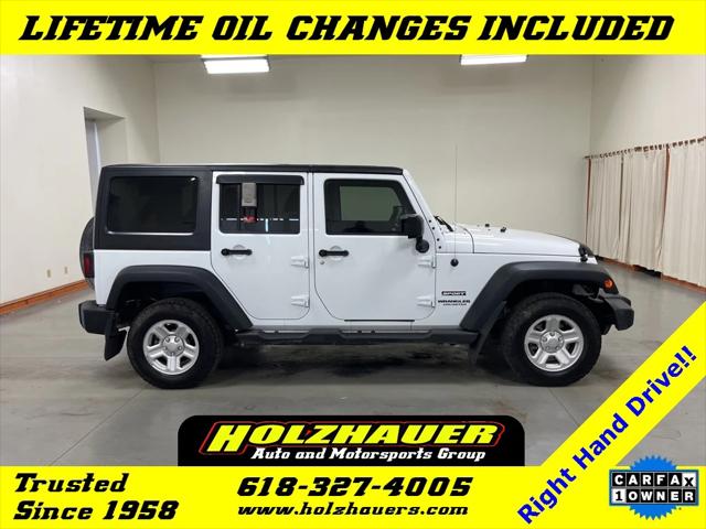 2017 Jeep Wrangler Unlimited Sport RHD 4x4