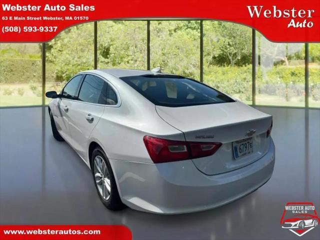 2018 Chevrolet Malibu LT for sale in Webster, MA