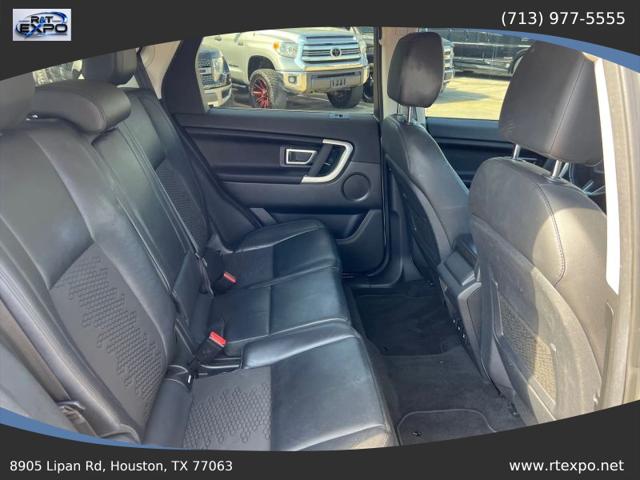 2018 Land Rover Discovery Sport SE