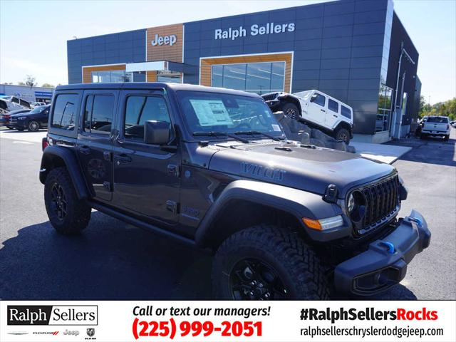 2024 Jeep Wrangler 4xe WRANGLER 4-DOOR WILLYS 4xe