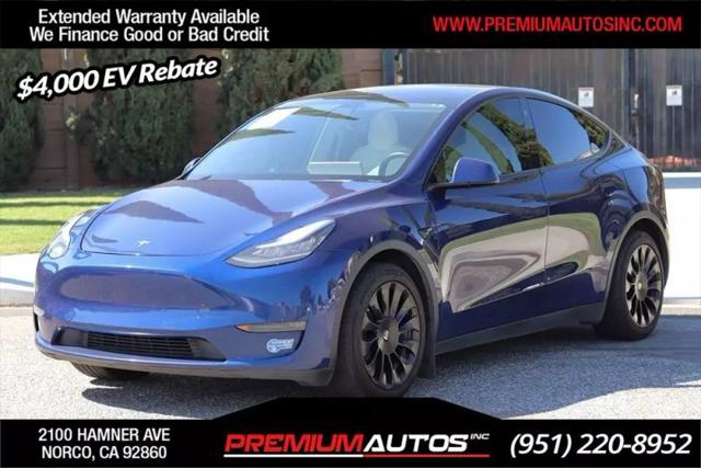 2021 Tesla Model Y Long Range Dual Motor All-Wheel Drive for sale in Norco, CA