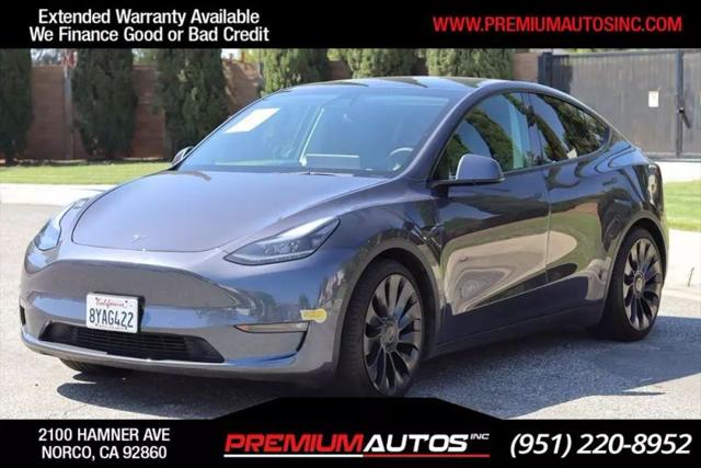 2021 Tesla Model Y Performance Dual Motor All-Wheel Drive for sale in Norco, CA