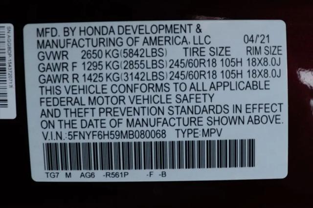 2021 Honda Pilot AWD EX-L