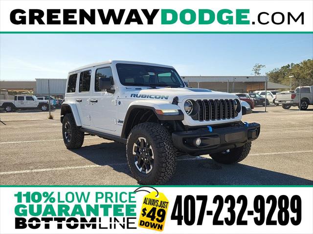 2024 Jeep Wrangler 4xe WRANGLER 4-DOOR RUBICON X 4xe