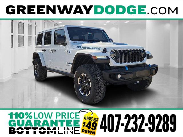 2024 Jeep Wrangler 4xe WRANGLER 4-DOOR RUBICON X 4xe