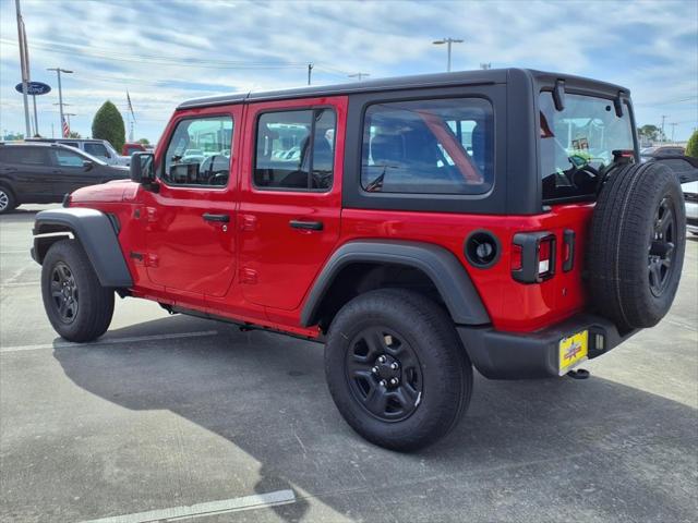 2024 Jeep Wrangler WRANGLER 4-DOOR SPORT