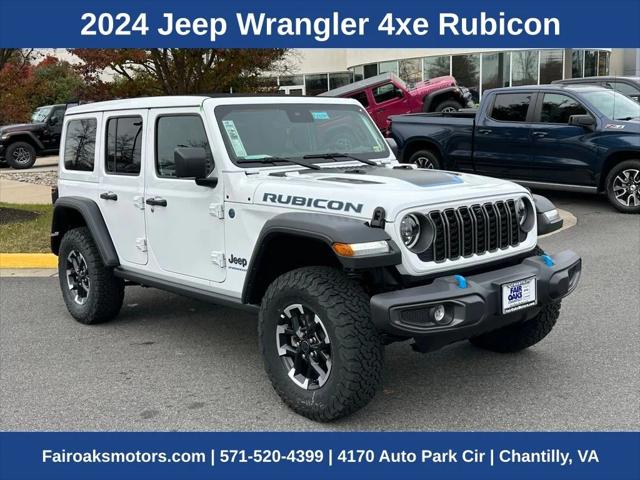 2024 Jeep Wrangler 4xe WRANGLER 4-DOOR RUBICON 4xe