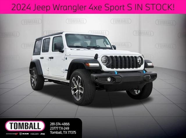 2024 Jeep Wrangler 4xe WRANGLER 4-DOOR SPORT S 4xe