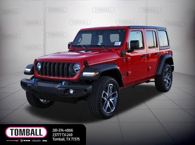 2024 Jeep Wrangler 4xe WRANGLER 4-DOOR SPORT S 4xe