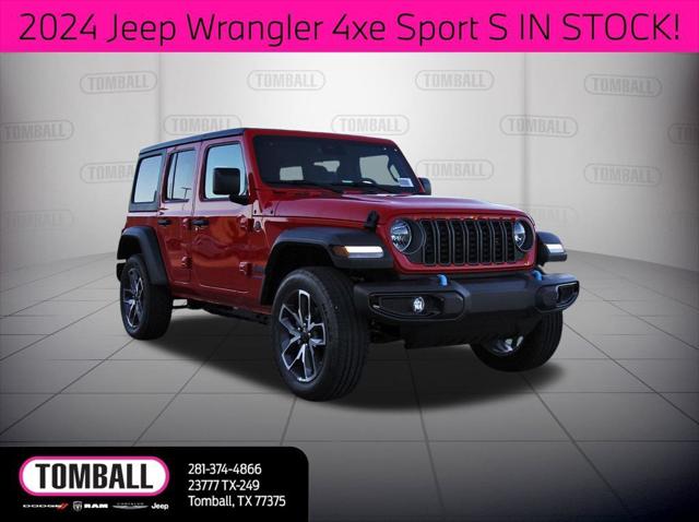 2024 Jeep Wrangler 4xe WRANGLER 4-DOOR SPORT S 4xe