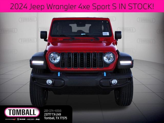 2024 Jeep Wrangler 4xe WRANGLER 4-DOOR SPORT S 4xe